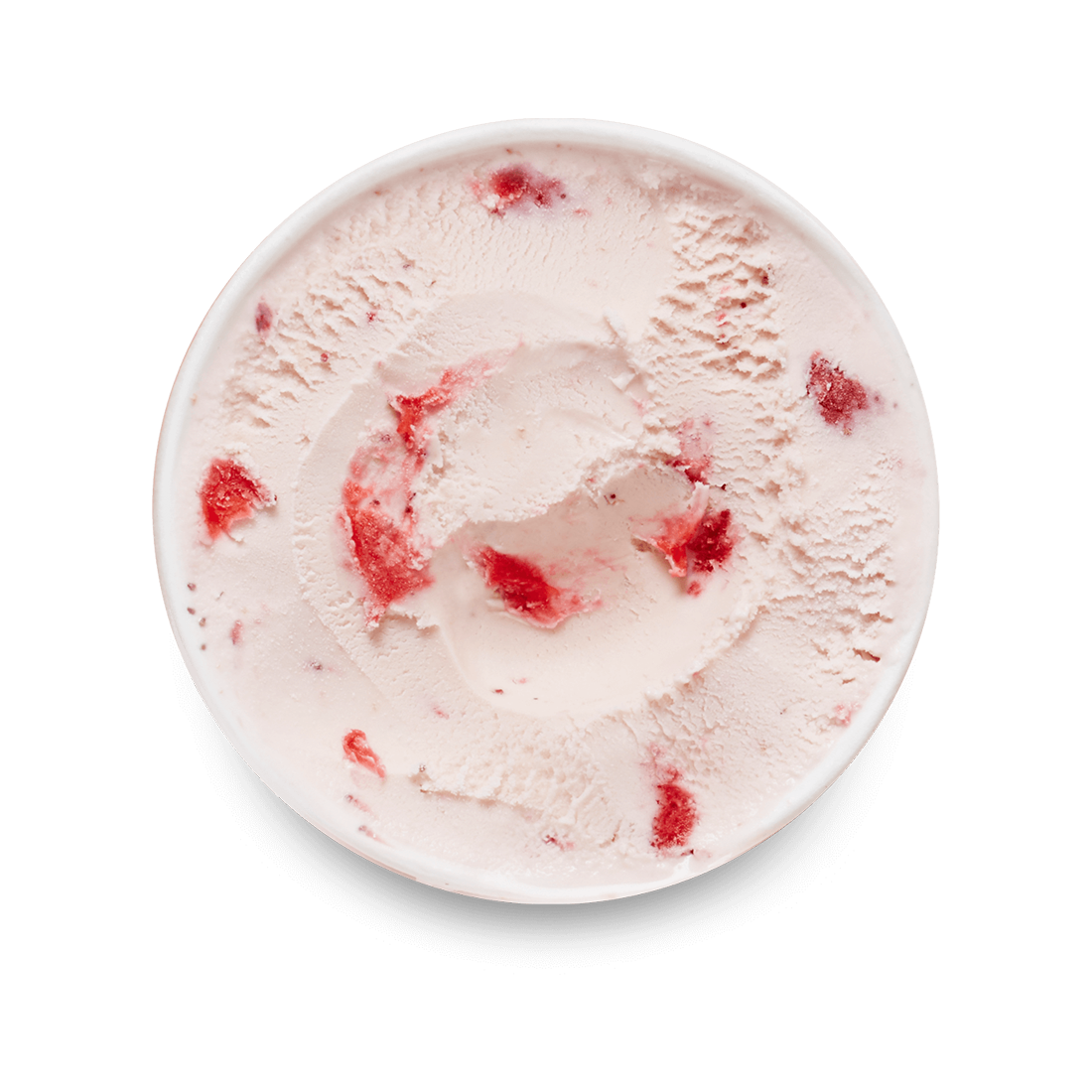 strawberries and cream pint lidd off